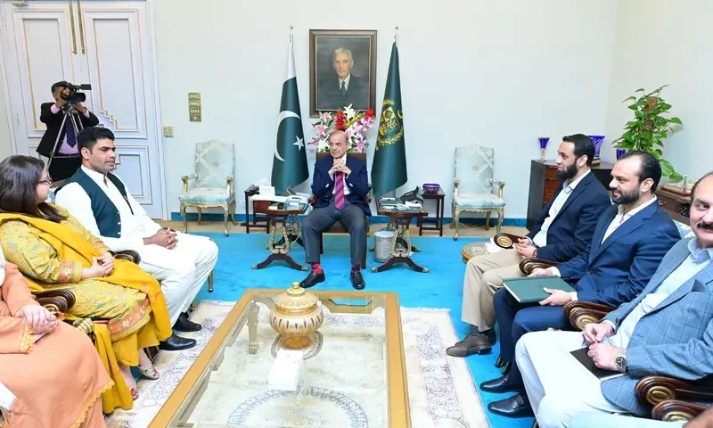 PM Shehbaz announces award worth Rs2.5m for Olympian Arshad Nadeem