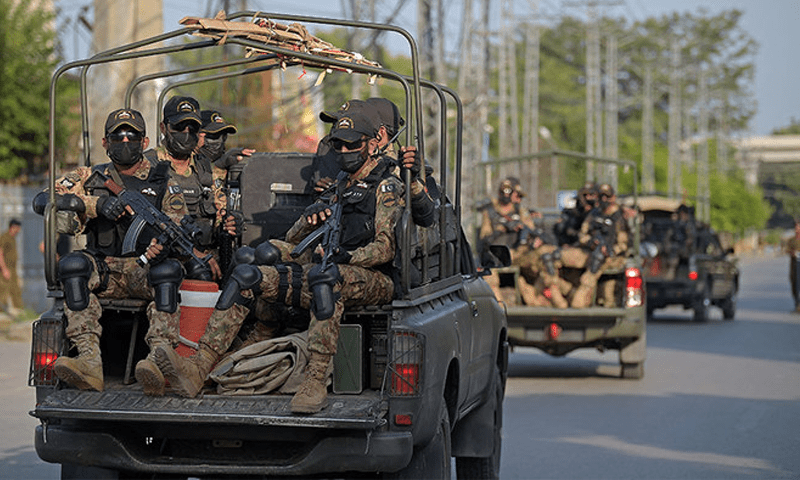 Sepoy martyred, 4 terrorists killed as attack on PNS Siddique foiled