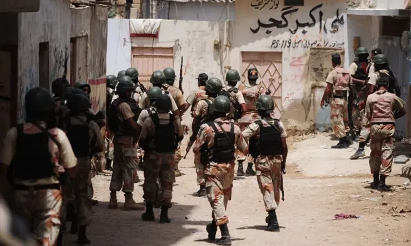 Sindh Rangers seeks powers of police amid rising crimes in province