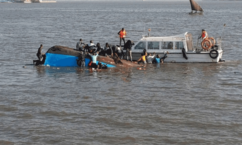 94 dead in Mozambique after boat capsizes