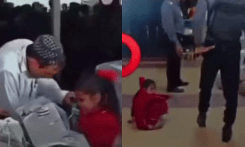 Disturbing video of ASF officer mistreating young girl at Karachi airport sparks outrage