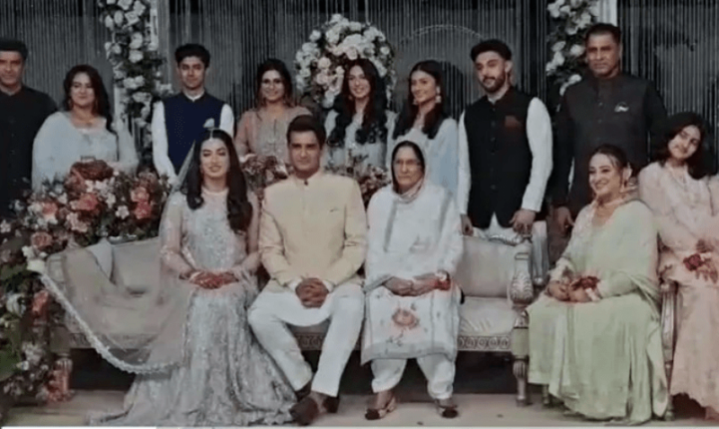 First photos: Cricket Aliya Riaz marries Ali Younis in star studded ceremony