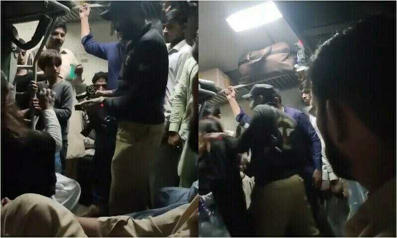 Railways constable arrested for beating woman in train