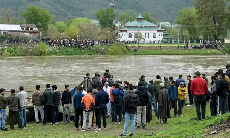 Four dead, 19 missing after boat capsizes in occupied Kashmir