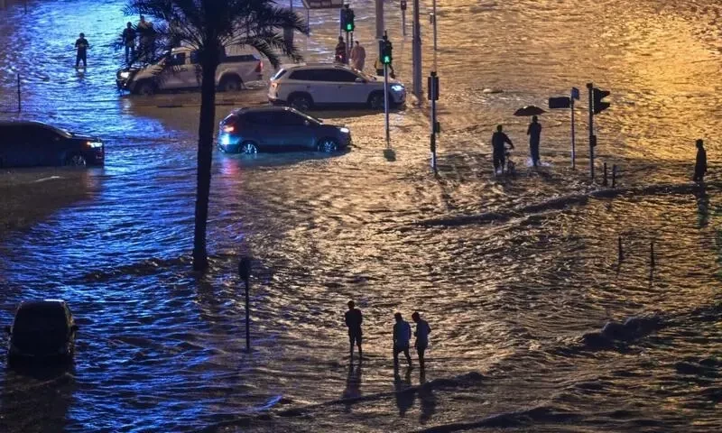 UAE experiences highest ever rain since 1949