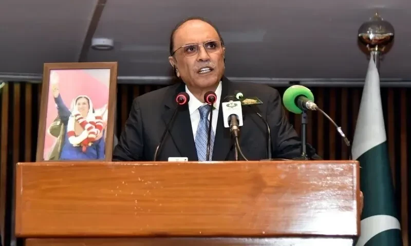 Pakistan needs leaders to move on from polarisation to politics, Zardari tells MPs