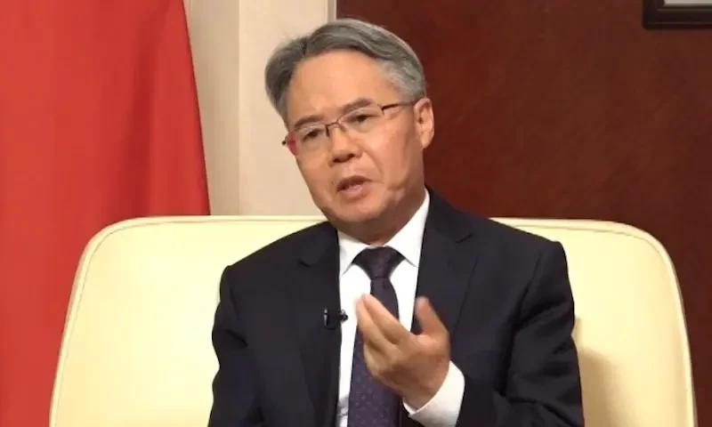 Chinese ambassador calls for linking economic and security cooperation, refutes CPEC rumours