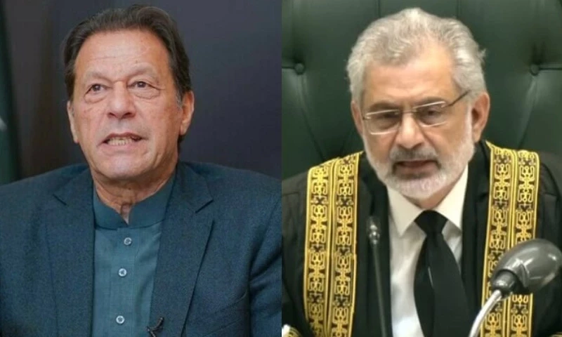 Ex-PM Khan accuses CJP Isa of inaction on &lsquo;poor&rsquo; rule of law