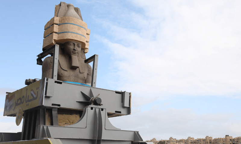 Egypt reclaims 3,400-year-old stolen statue of King Ramses II