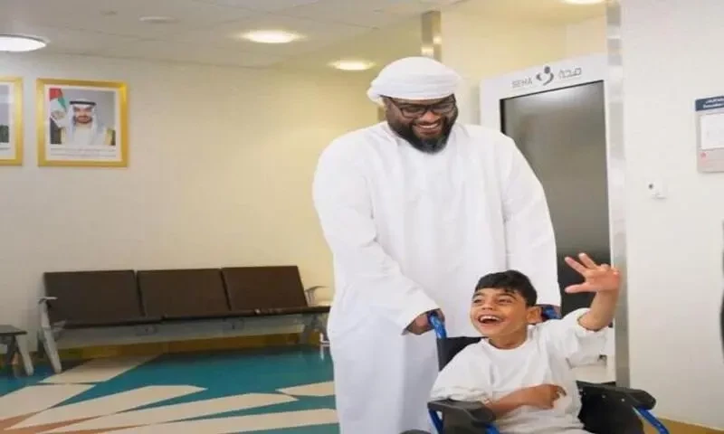 Emirati boy speaks for the first time at 8 years of age