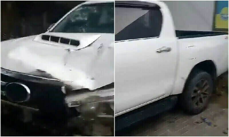 Speeding car plow into pedestrians near Abdullah Shah Ghazi Shrine, 11 injured