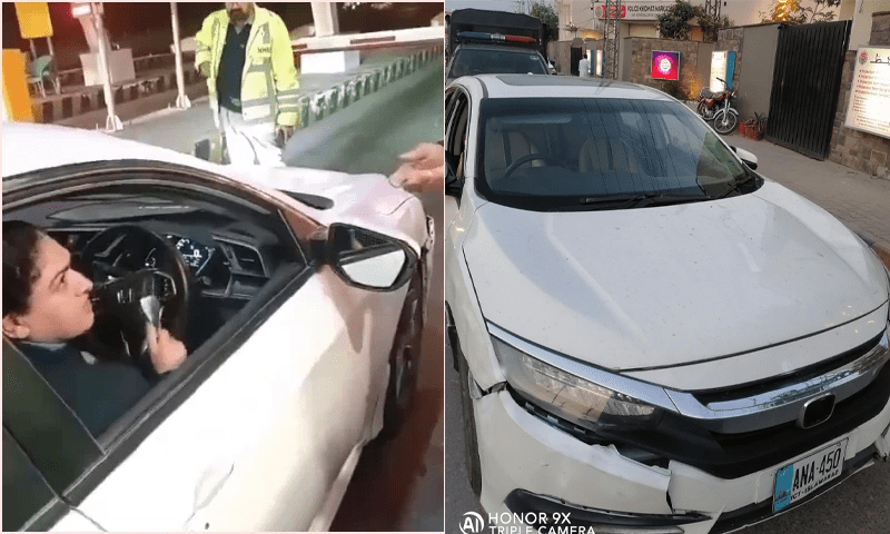 Woman who ran over police officer in Islamabad arrested