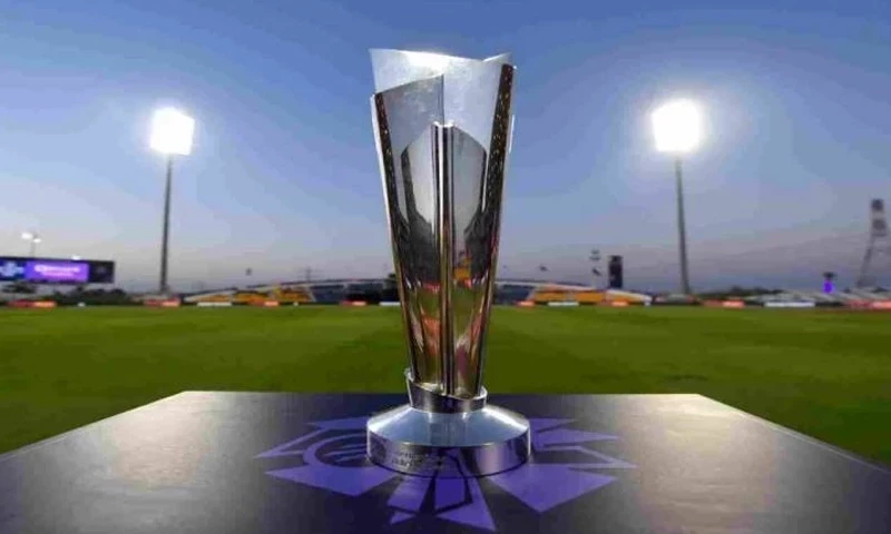 T20 World Cup trophy to arrive in Pakistan tonight