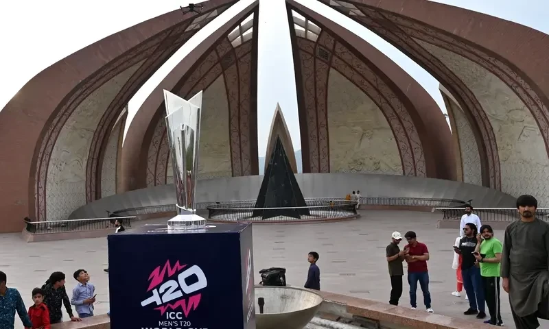ICC T20 World Cup trophy arrives in Pakistan