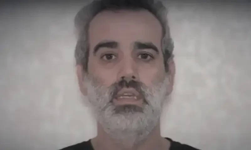 Two Israeli hostages seen in latest video issued by Hamas