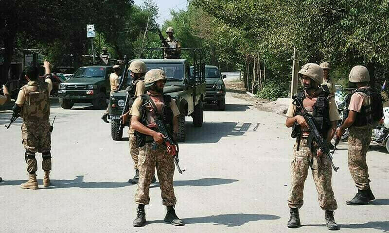 Forces kill 4 terrorists in Tank