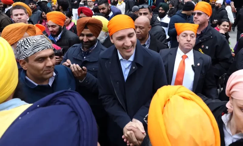 Pro-Khalistan slogans at Trudeau&rsquo;s Khalsa Day address