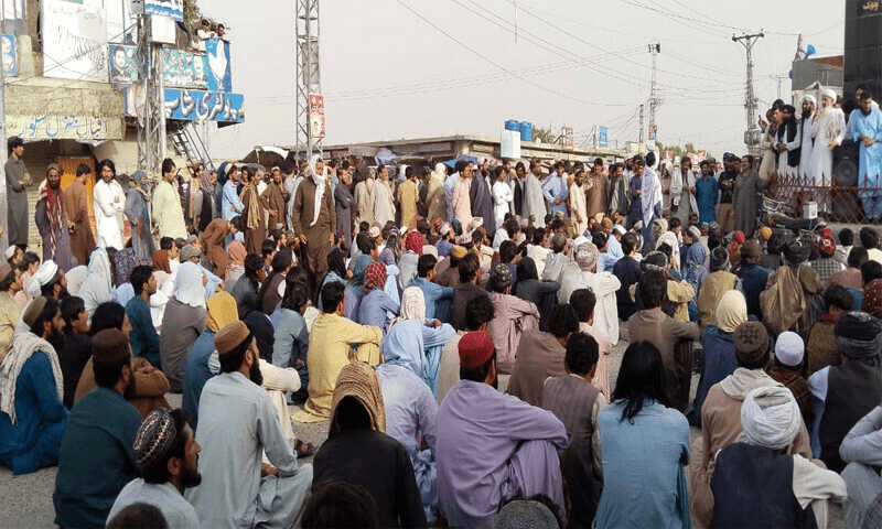 Protest organised in Awaran against BLA, BLF