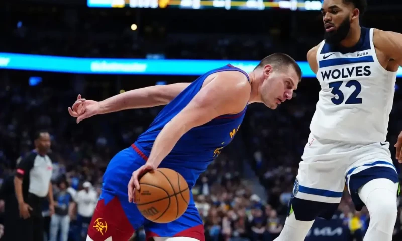 Wolves wrestle home-court advantage from Nuggets with Game 1 win