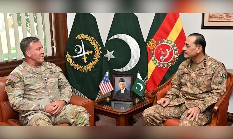 CENTCOM chief, COAS Munir reiterate need for enhancing training interactions