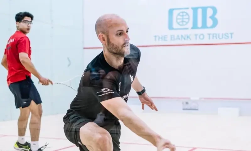 Pakistan&rsquo;s Hamza Khan suffers setback at World Squash Championships