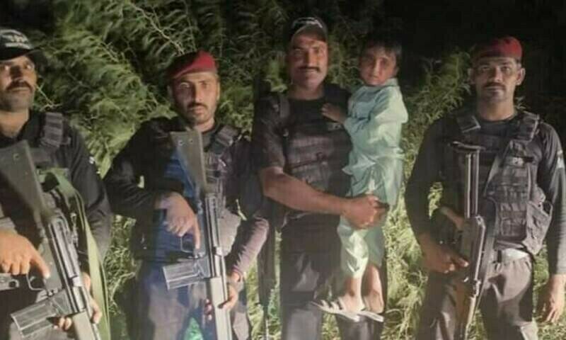 Police recover 5-year-old child abducted by kuccha&rsquo;s dacoits