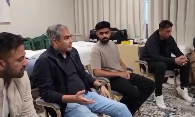 Improve fielding, fight till last ball, PCB chief Naqvi tells Pakistan team