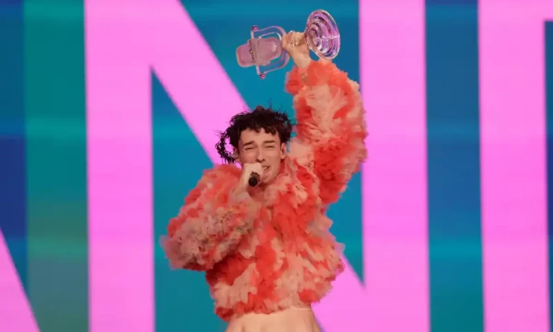 Swiss candidate wins Eurovision, Israel drops to fifth