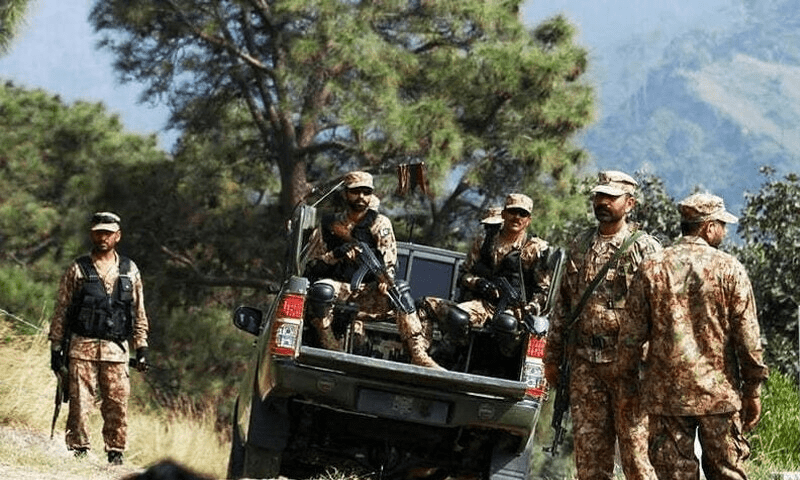 Army major martyred in Zhob operation, three terrorists killed