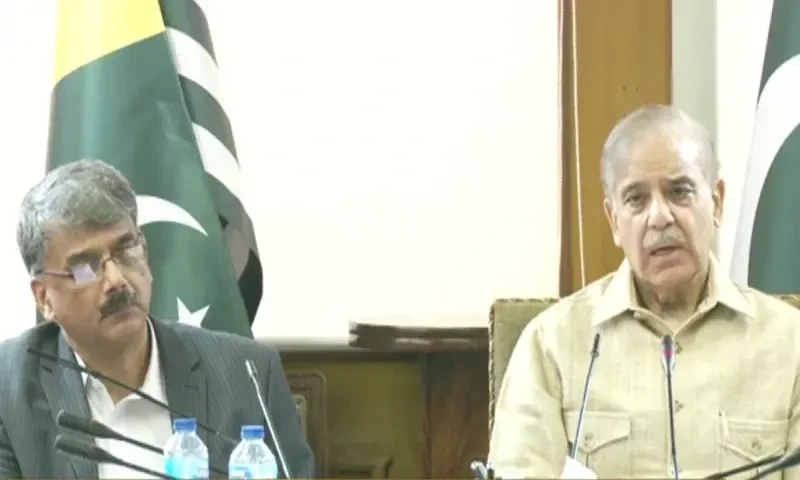 Some elements wanted to destabilise region in AJK protests: PM Shehbaz