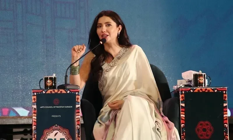 Not OK to throw things on stage, says Mahira after PLF experience