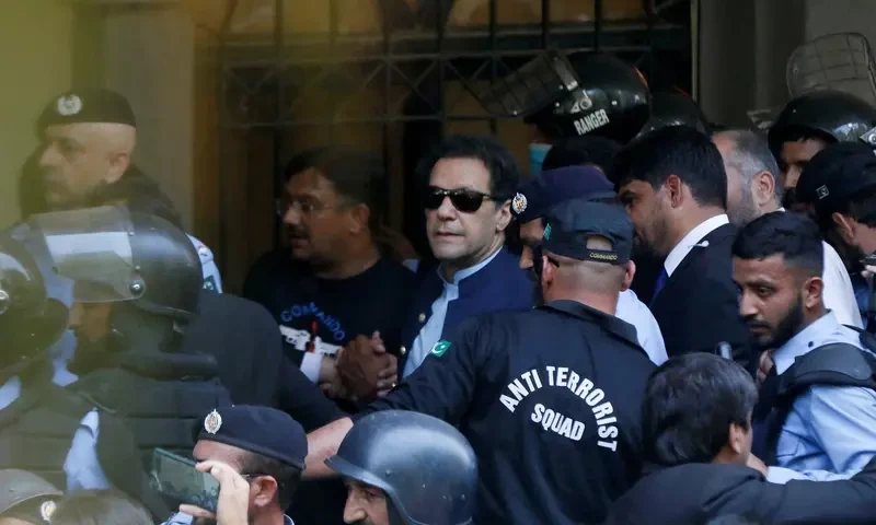 How Khan was looking on his first court appearance since arrest last year