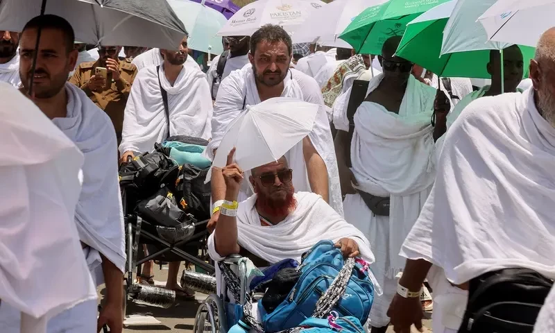 Scorching temperatures forecast for Hajj