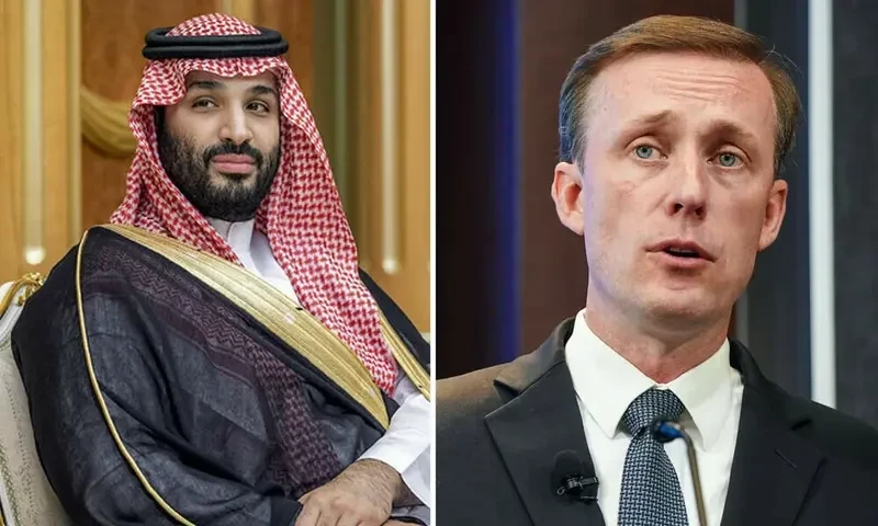 Saudi crown prince, US national security adviser meet for talks