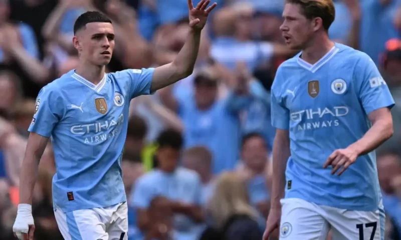 Man City win historic fourth straight Premier League title