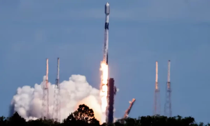SpaceX launches first satellites for new US spy constellation