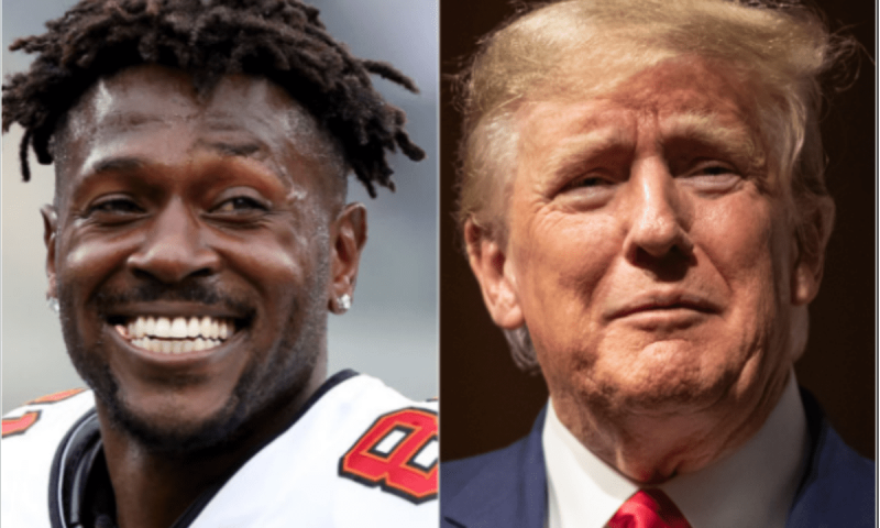 Former NFL player Antonio Brown endorses Trump for 2024 presidential election