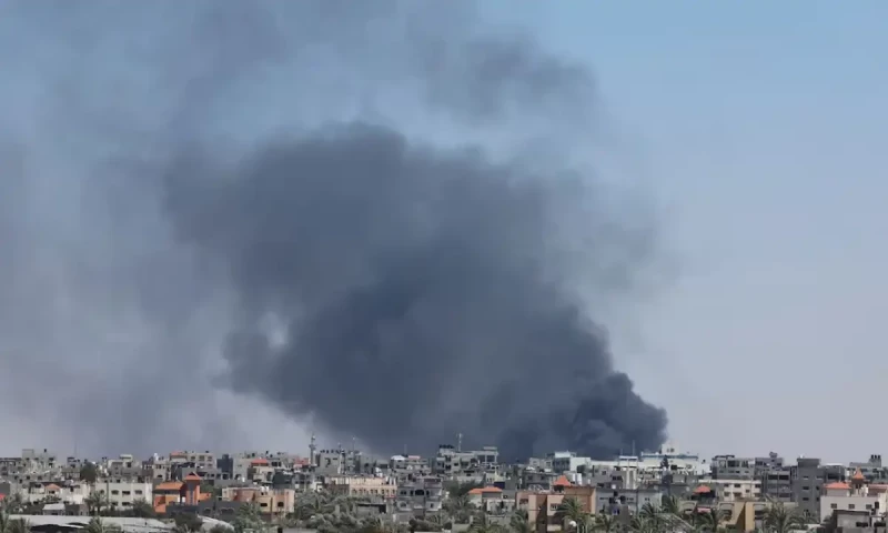 Israel presses on with strikes in Gaza after World Court ruling