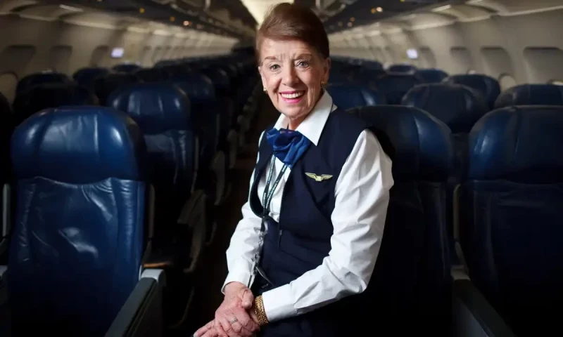 World&rsquo;s oldest air-hostess passes away