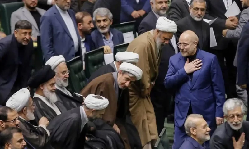 Mohammad Bagher Qalibaf re-elected as speaker of Iran&rsquo;s parliament