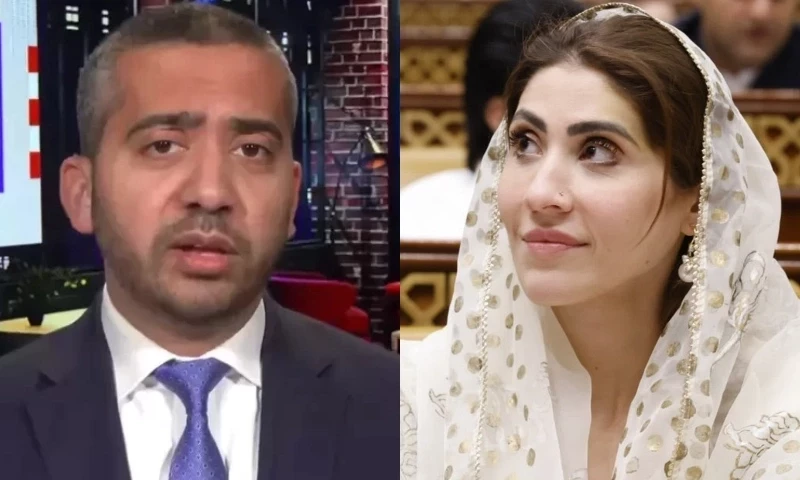 Journalist Mehdi Hasan laughs at Hina Parvez Butt&rsquo;s &lsquo;paid&rsquo; interview post