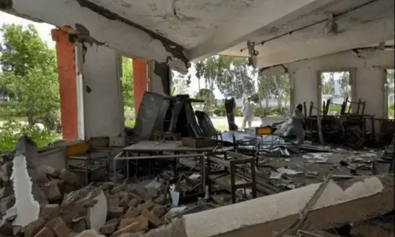 Teacher suspected to be involved in damaging North Waziristan school