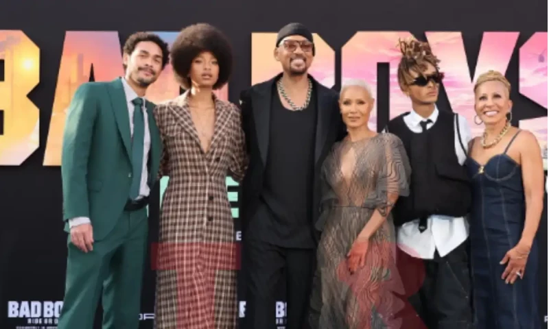 Smith, Lawrence reunite for &lsquo;Bad Boys: Ride or Die&rsquo; premiere with their families