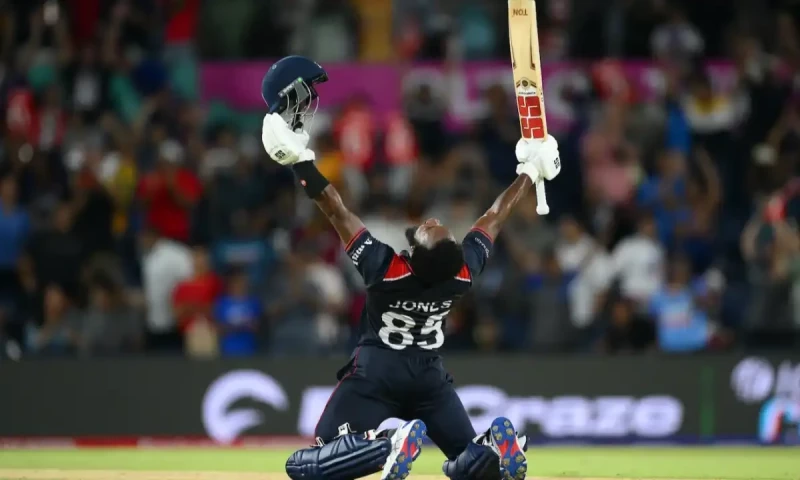 USA beat Canada in T20 World Cup Opener