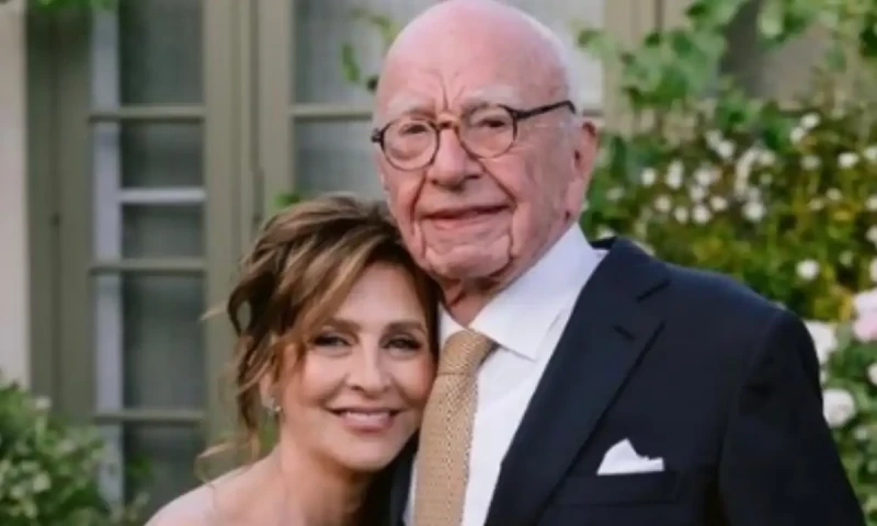 Media mogul Rupert Murdoch, 93, weds for the fifth time
