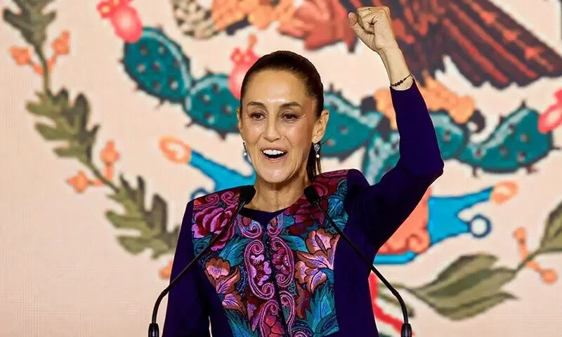 Mexico&rsquo;s Sheinbaum wins landslide to become first woman president