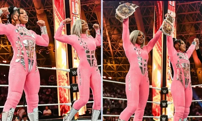 Belair and Cargill retain WWE Women&rsquo;s Tag titles after surprise RAW match