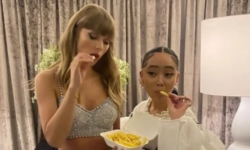 Kendrick Lamar show leads to musical collaboration between Griff and Taylor Swift