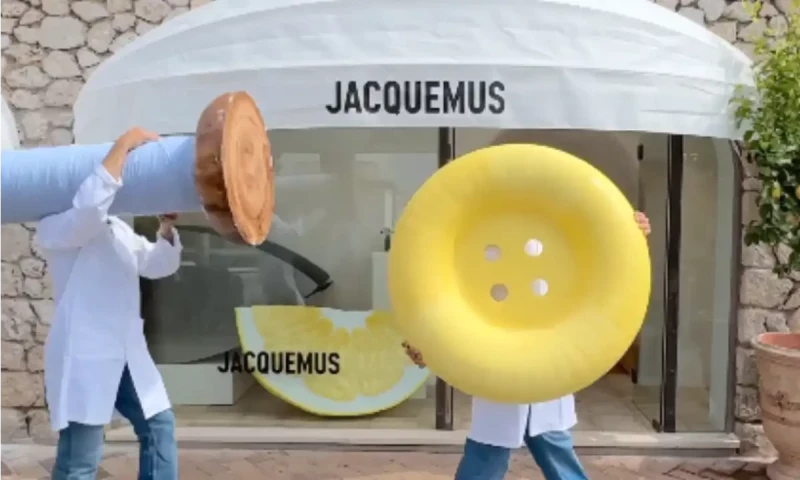 Jacquemus celebrates 15th anniversary with viral marketing campaign in Capri