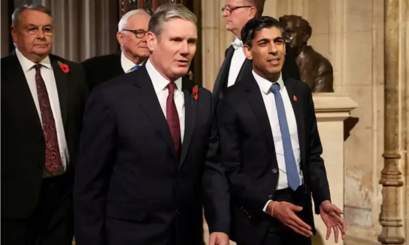Sunak v Starmer: UK leaders to spar in election&rsquo;s first TV debate